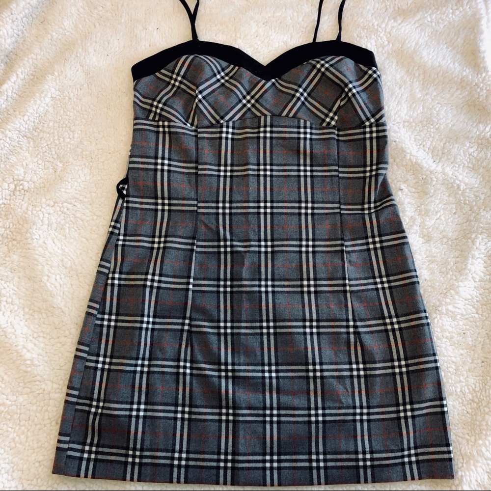 Plaid Bodycon dress